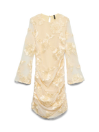 QUINN | Chic Mini-Kleid mit Floraler Stickerei