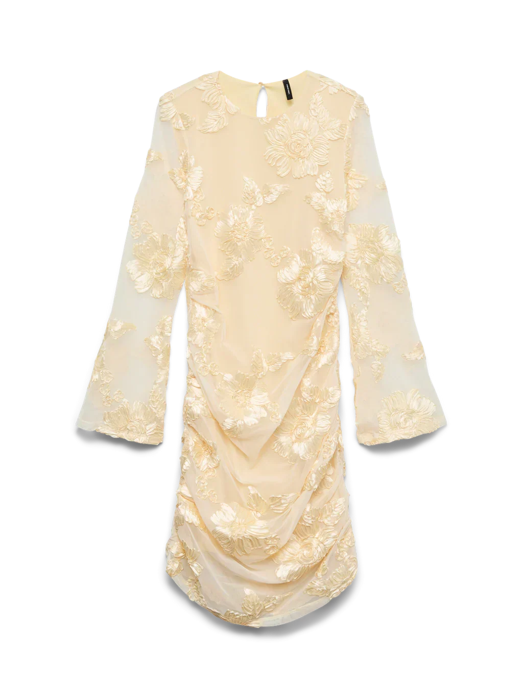 QUINN | Chic Mini-Kleid mit Floraler Stickerei