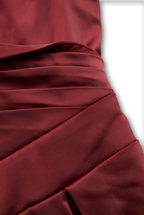 YARA | Wickel-Midikleid mit Kragen