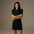 JANINE | Minikleid mit Puffärmeln
