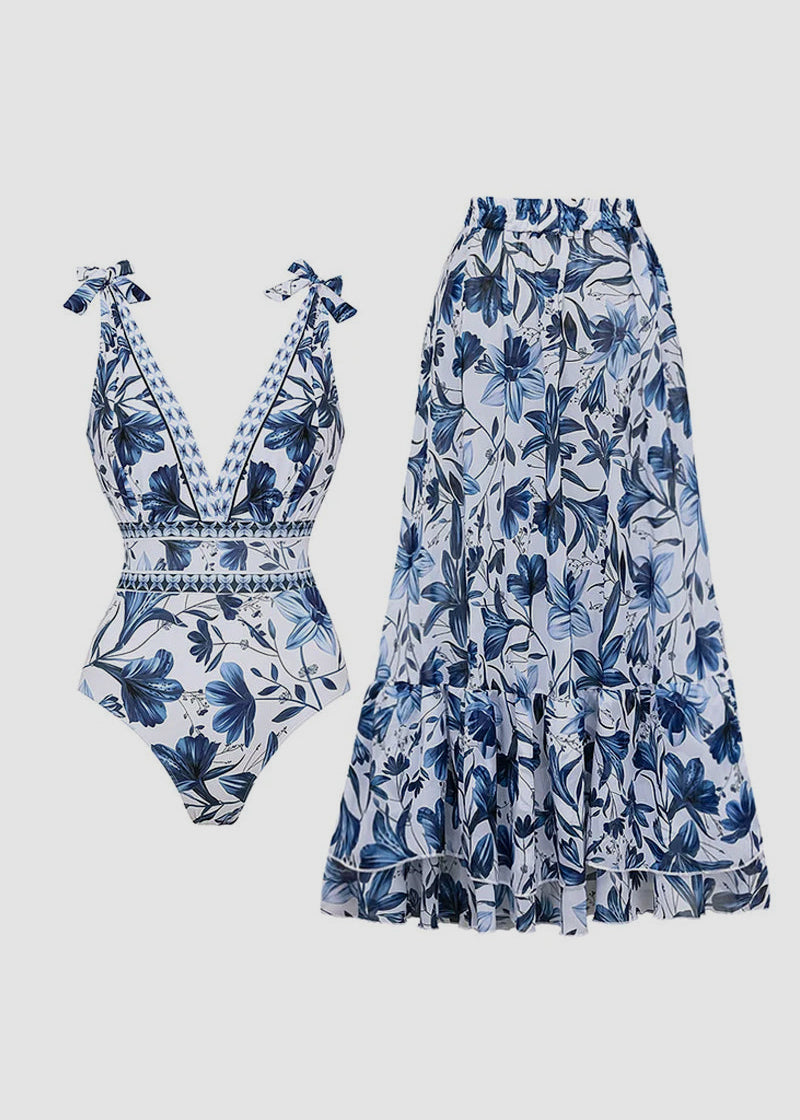 AMAYA | Tropisches Swim-Dress-Set
