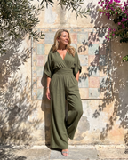 EMENE | Relaxed Wide-Leg-Jumpsuit