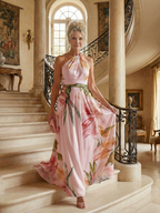 FEMKE | Blumen-Maxikleid