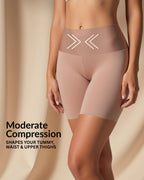 BELLA | Formende High-Waist Shorts