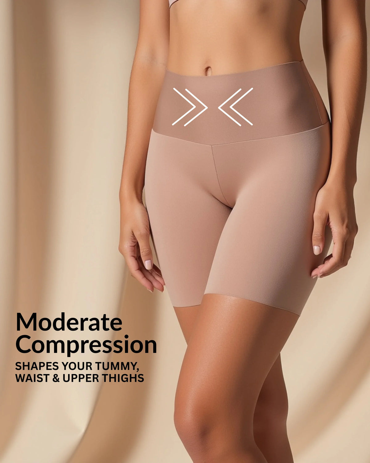 BELLA | Formende High-Waist Shorts