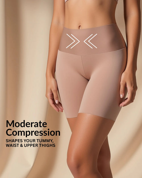 BELLA | Formende High-Waist Shorts