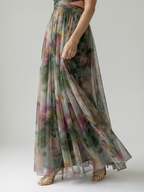 ELINE | Weiches Wickel-Maxikleid