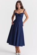 LUCIE Sommerkleid - Dunkelblau