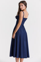 LUCIE Sommerkleid - Dunkelblau