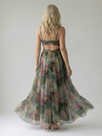 ELINE | Weiches Wickel-Maxikleid