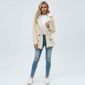 ELINE | Eleganter Teddy-Mantel