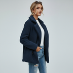 ELINE | Eleganter Teddy-Mantel