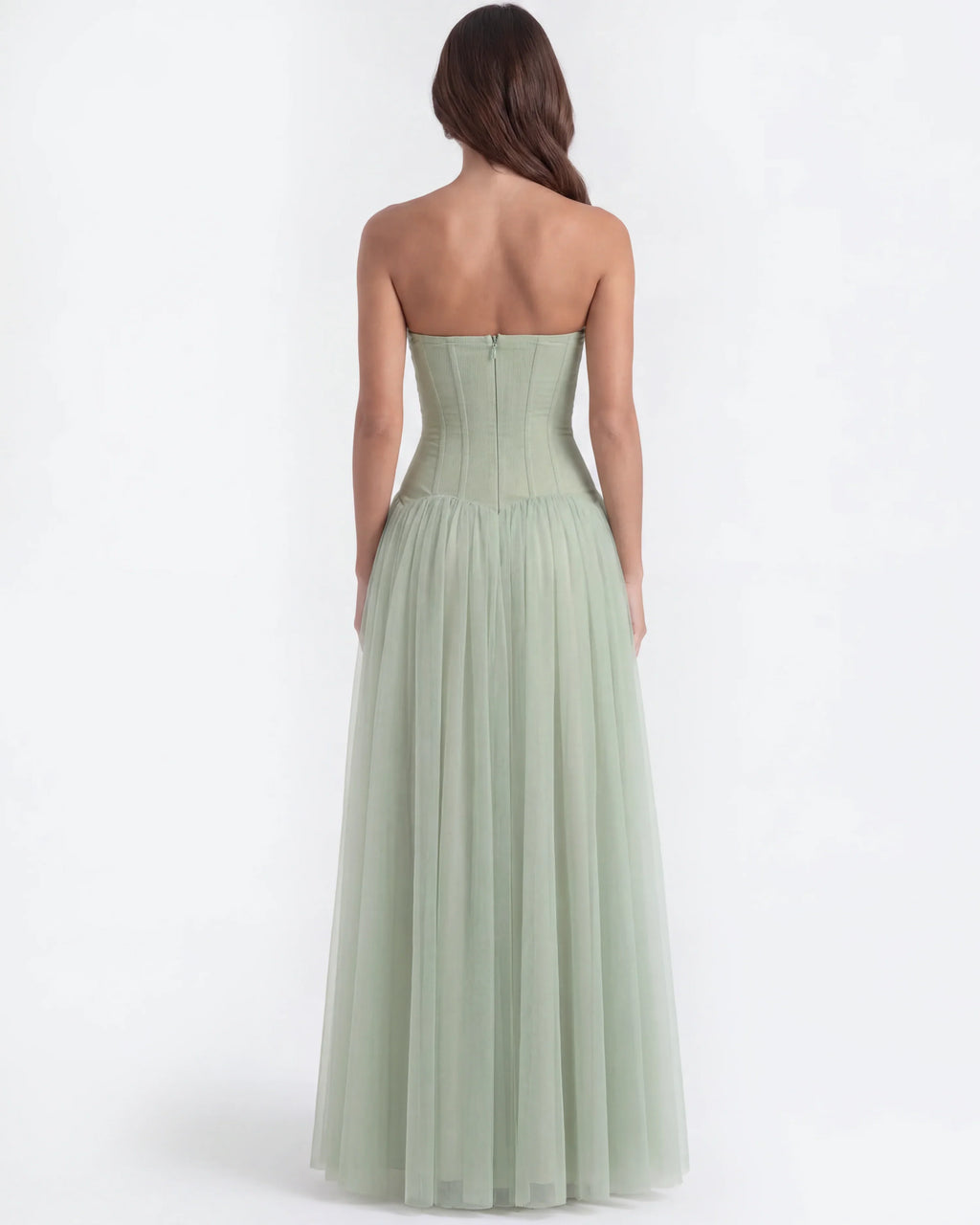 ARABELLA | Trägerloses Korsett-Maxikleid