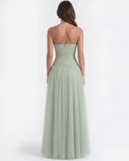 ARABELLA | Trägerloses Korsett-Maxikleid