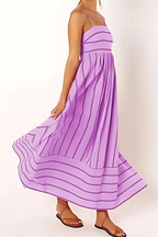 MEYRA | Sommer Gestreiftes Maxikleid
