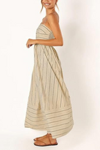 MEYRA | Sommer Gestreiftes Maxikleid