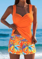 Helena | Stilvoller Tankini mit tropischem Rock