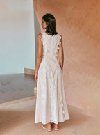 SOPHIE | Elegantes Spitzen-Maxikleid