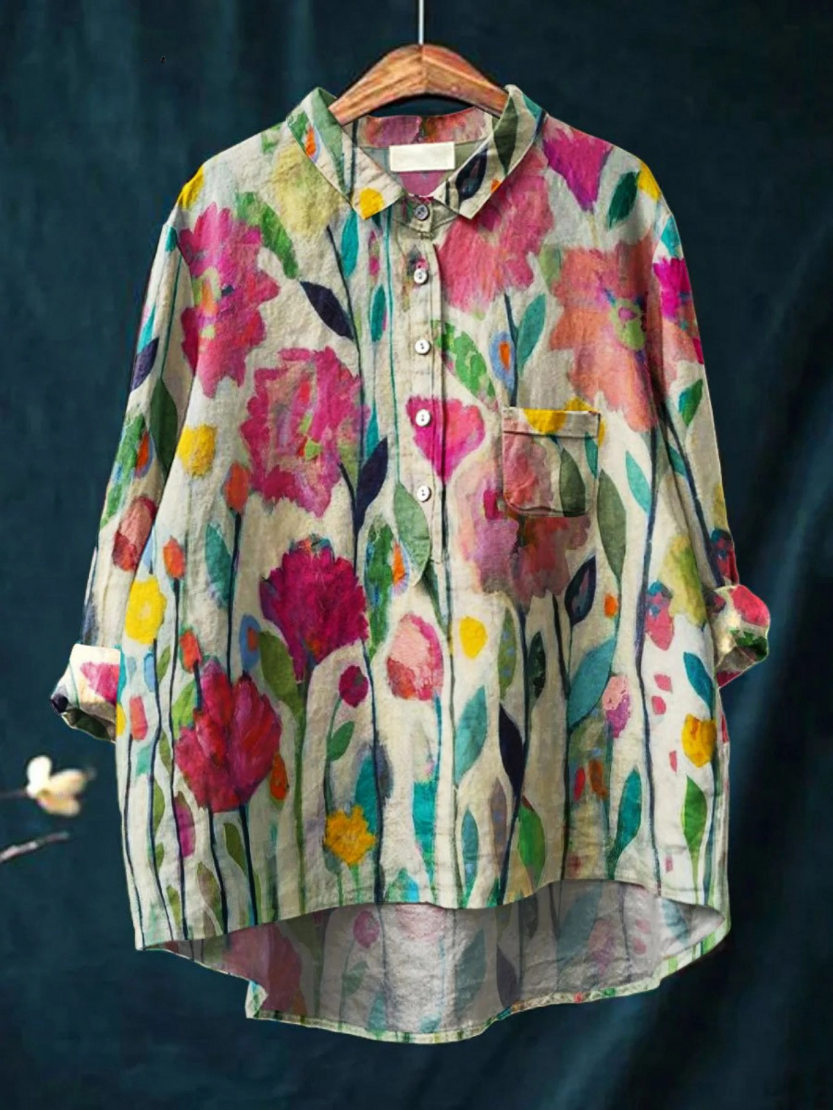 PHOEBE | Leichte Vintage-Bluse