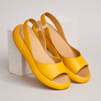 ELISE | Bequeme Slingback-Keilsandalen