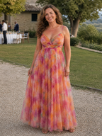 ELINE | Weiches Wickel-Maxikleid