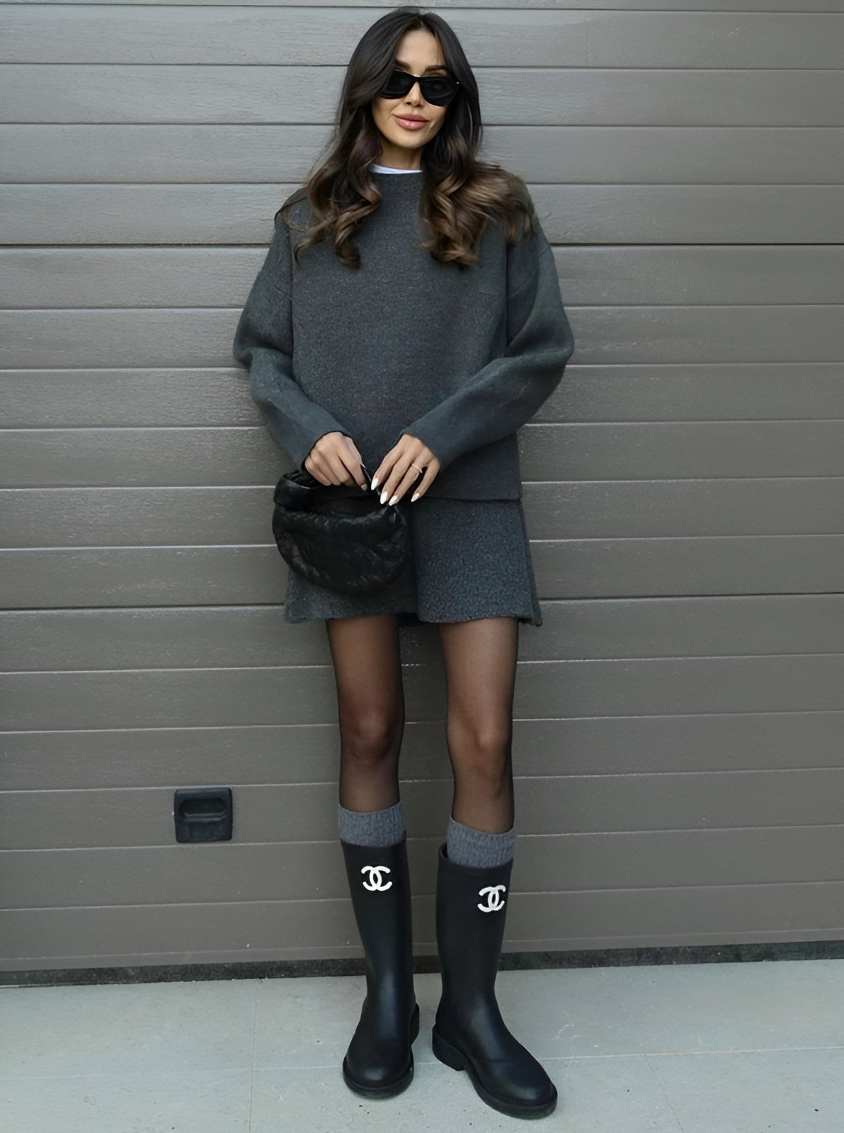 CLARA | College-Chic-Strickset
