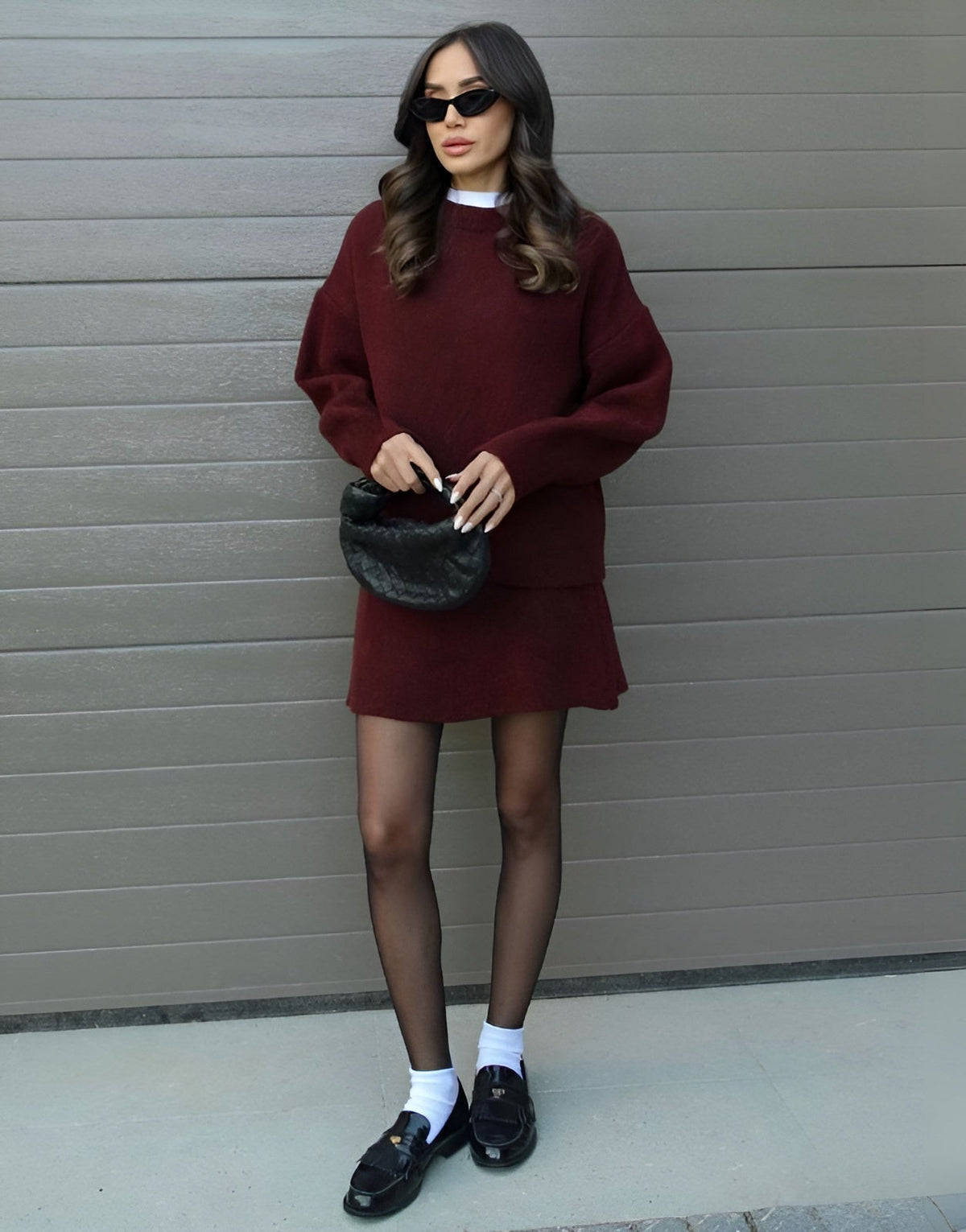 CLARA | College-Chic-Strickset
