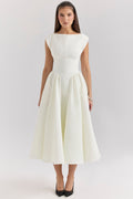 FARAH | Midikleid mit Kappenärmeln