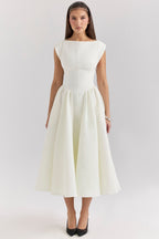 FARAH | Midikleid mit Kappenärmeln