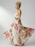 FEMKE | Blumen-Maxikleid