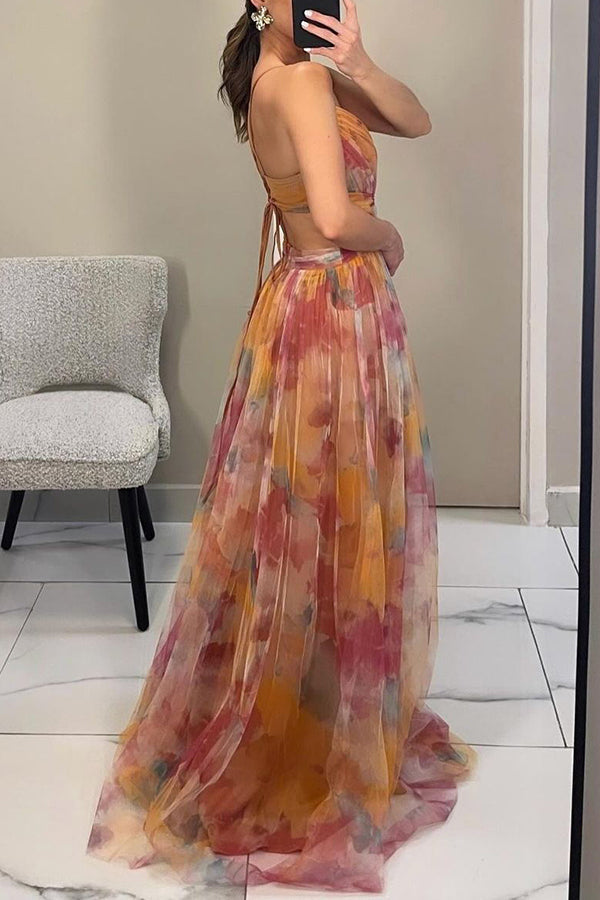 Sanne™ | Romantisches und Fließendes Abendkleid