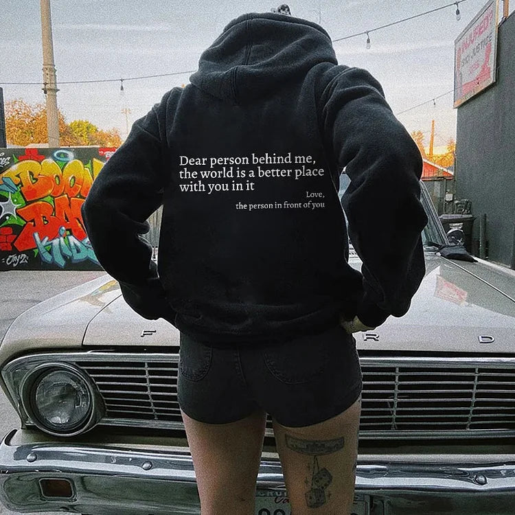 ELIN | Oversized Love Hoodie