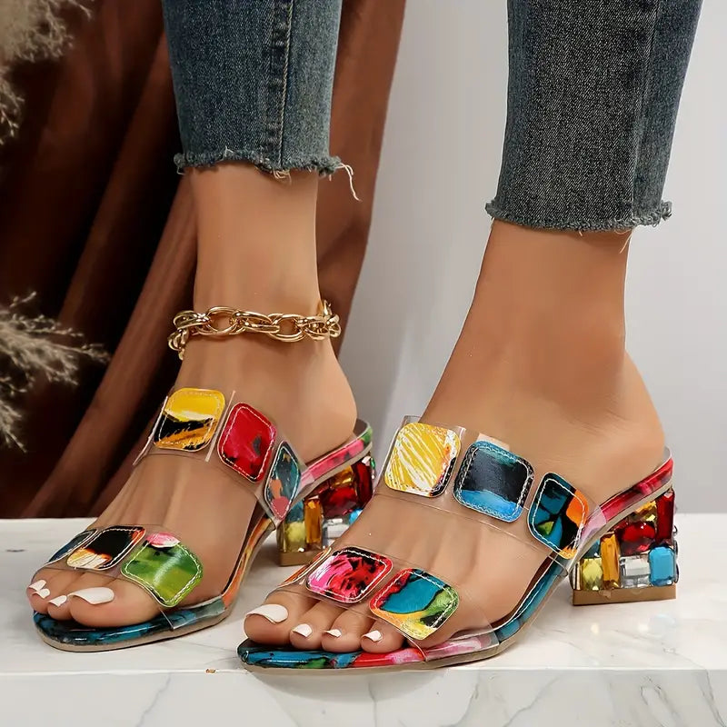 Flora - Sandalen mit doppeltem Riemen