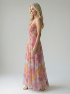 ELINE | Weiches Wickel-Maxikleid