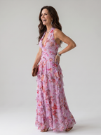 DAPHNE | Florale Maxikleid