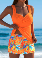 Helena | Stilvoller Tankini mit tropischem Rock
