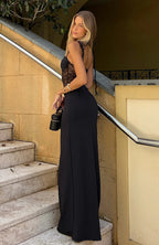 NADIA | Verführerisches Maxikleid mit Zarter Spitze