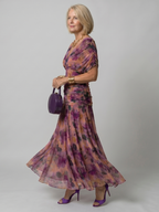 ANNEMARIE | Off-Shoulder Flow-Maxikleid