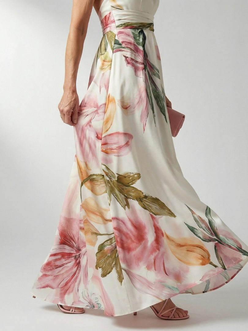 FEMKE | Blumen-Maxikleid
