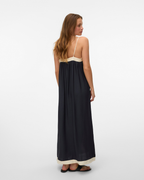 EMILY | Maxikleid mit Kontrastdetails