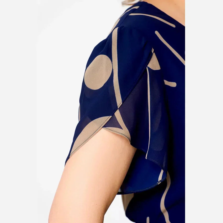 ODA | Gepunktetes Midikleid