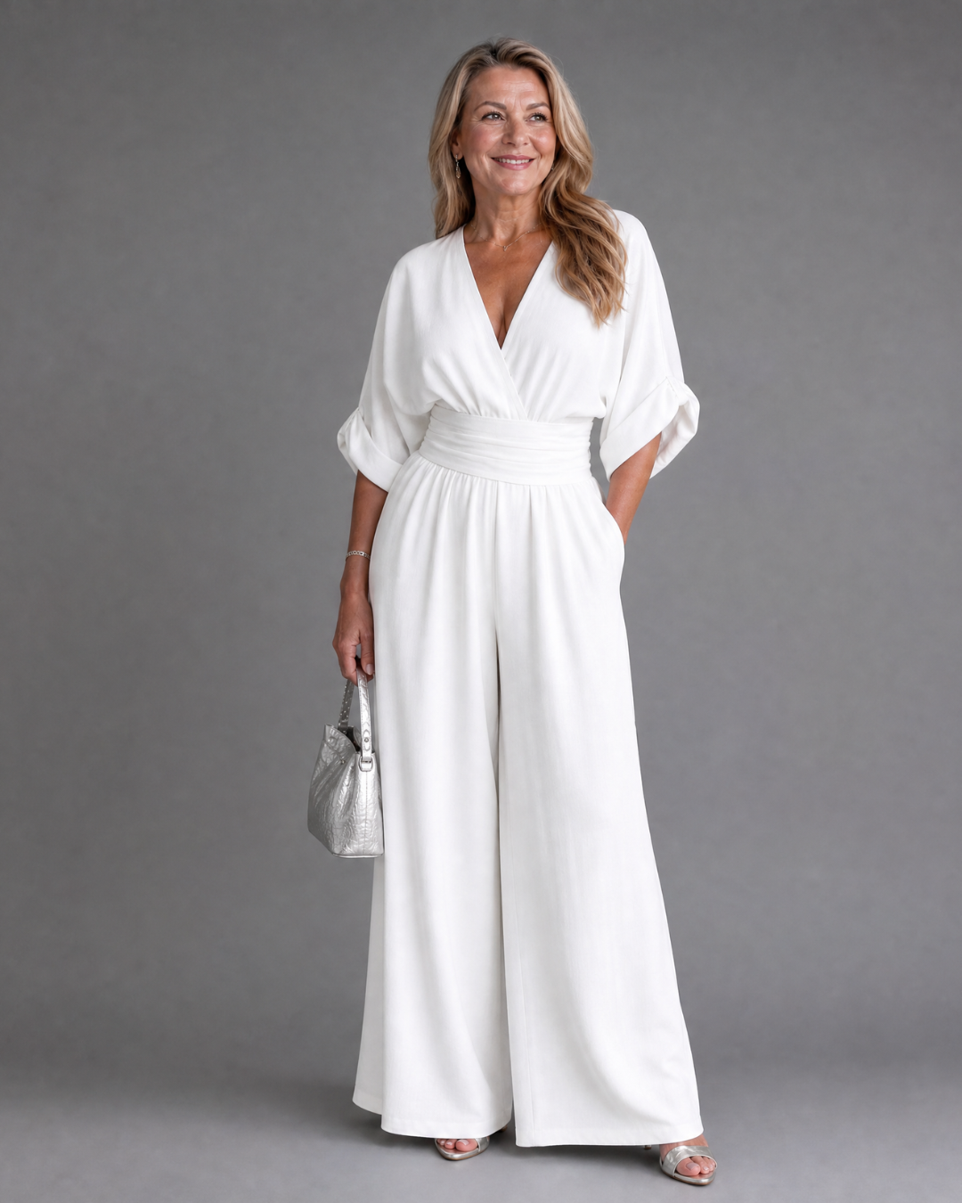 EMENE | Relaxed Wide-Leg-Jumpsuit
