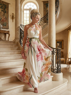 FEMKE | Blumen-Maxikleid