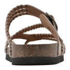 HANNE | Flache Sandalen mit Geflochtenen Riemen