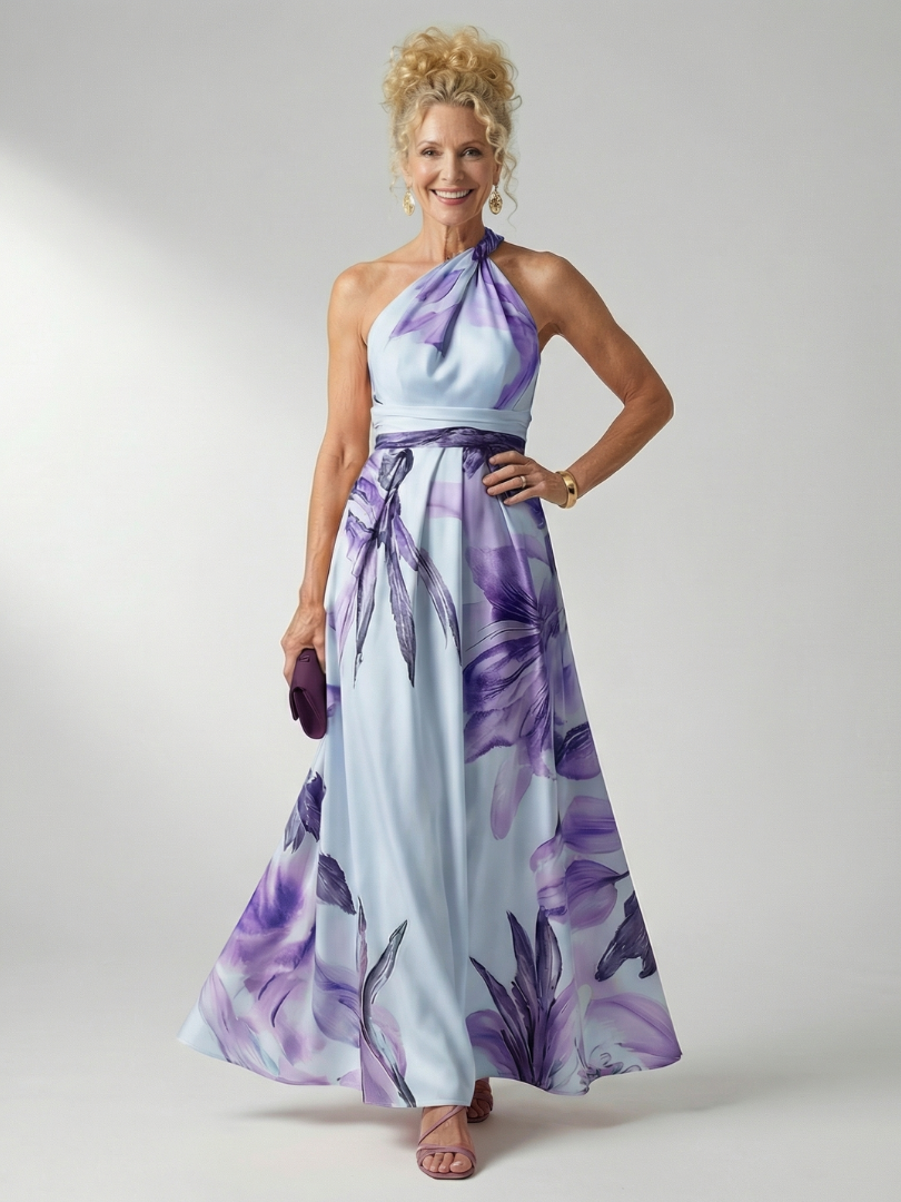 FEMKE | Blumen-Maxikleid