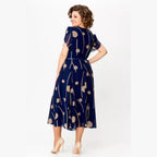 ODA | Gepunktetes Midikleid