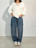 VELINA | Glitzer Jeans