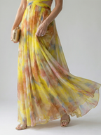 ELINE | Weiches Wickel-Maxikleid