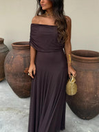 JEANNE | Elegantes Mesh-Maxikleid