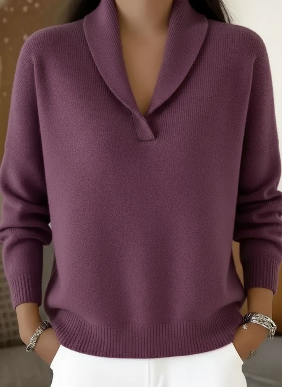 Livia™ | Pullover mit V-Ausschnitt